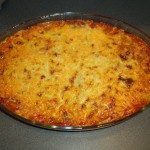 Lasagne met Bladen van Prei uit de oven