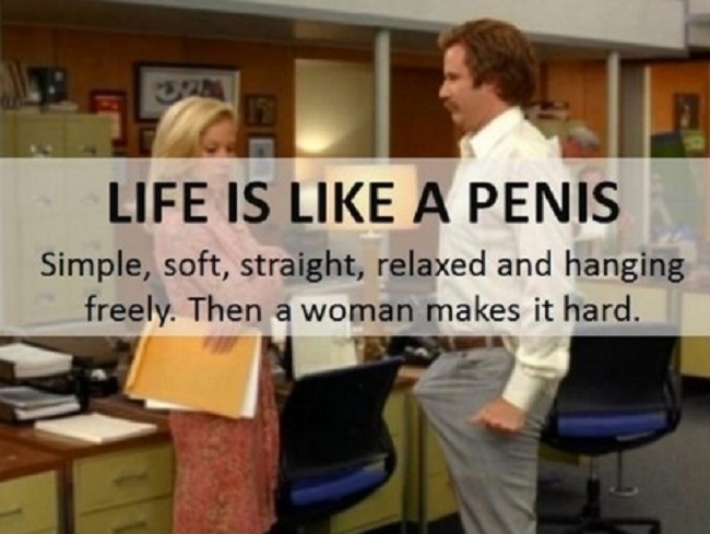 Life is like a...